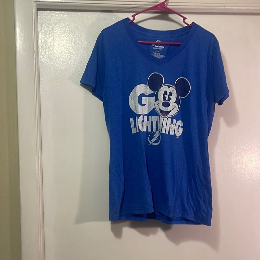 Fanatics Lightning Mickey shirt large